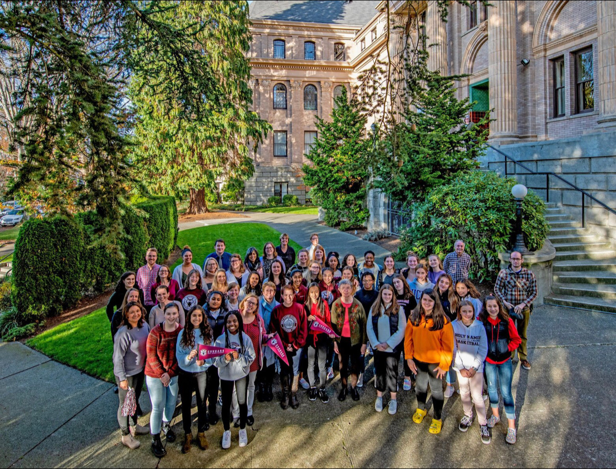 Historic View Of Holy Names Academy Featured In The Seattle Times Now Then Section Holy Names